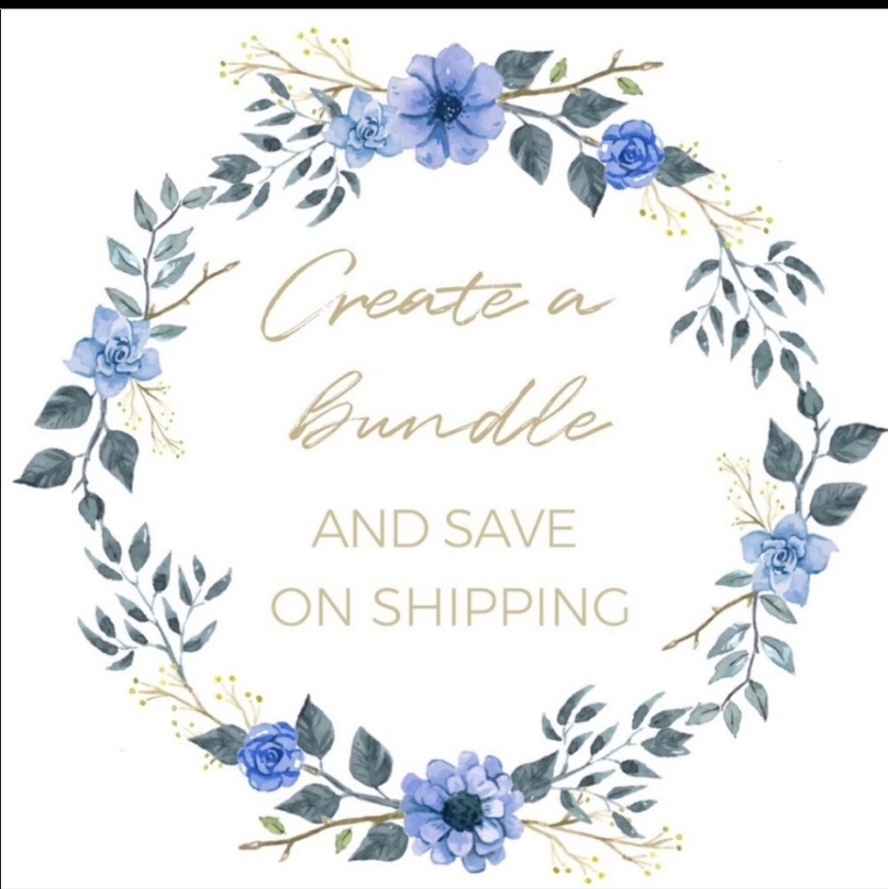 Free shipping on bundles of three or more!